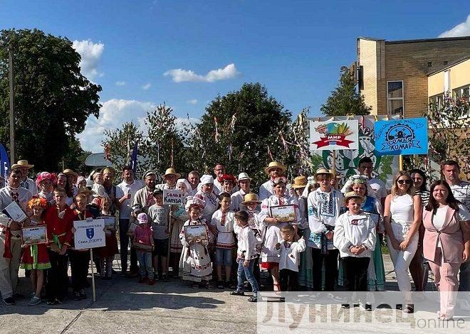 Представители Лунинецкого района на областном этапе «Властелина села»