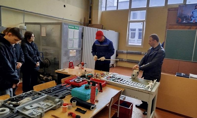 День открытых дверей в политехническом колледже Лунинца