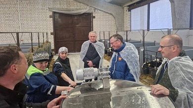 Дмитрий Городецкий проинспектировал производственные площадки ОАО "Лунинский"