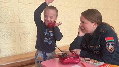 Дети «вызывали» спасателей в Лунинце