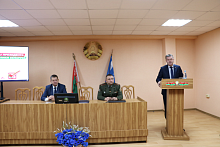 Выборы, юбилей предприятия и медаль руководителю. Встреча с коллективом Лунинецкого молочного завода  