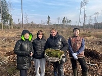 В Лунинецком районе продолжается республиканская акция «Дай лесу новае жыцце!»