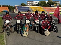 И Пинску большое спасибо! Лунинец принимает 2-й тур Чемпионата Республики Беларусь по мотоболу