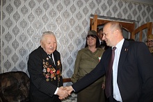 В Лунинце чествуют ветеранов Великой Отечественной войны