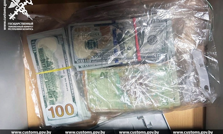Более 55 тыс. долл. США пытался незаконно вывезти из Беларуси гражданин Украины