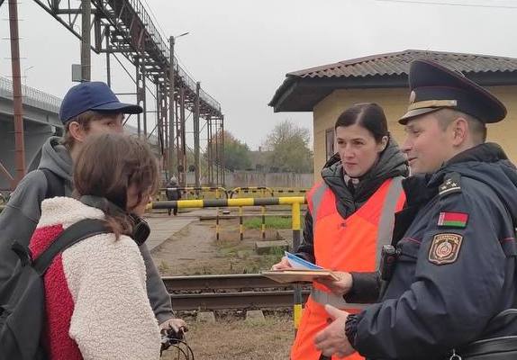 Профилактические мероприятия провели на станции Лунинец