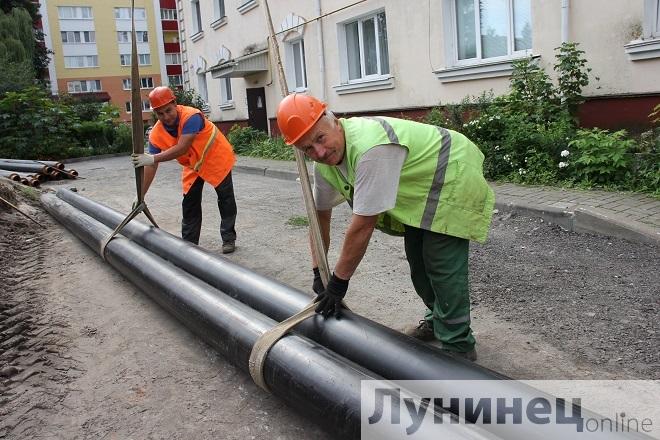 Продолжается подготовка к отопительному сезону в Лунинецком районе