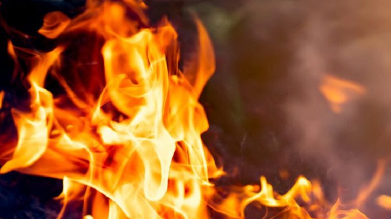 В Микашевичах произошел пожар в жилом доме