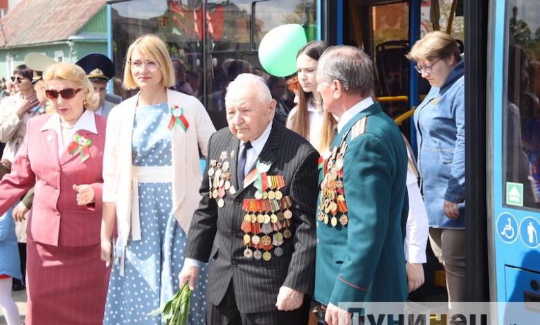 Фотомгновения праздника Победы в Лунинце (фоторепортаж)