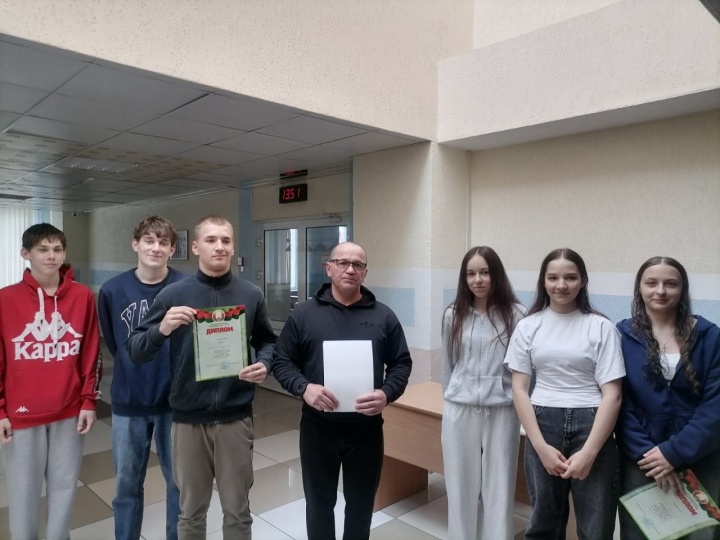 Лучших юных пловцов определили в Лунинецком районе