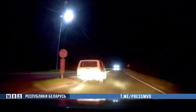 Стрельба по колесам! Для остановки пьяного водителя использовалось оружие