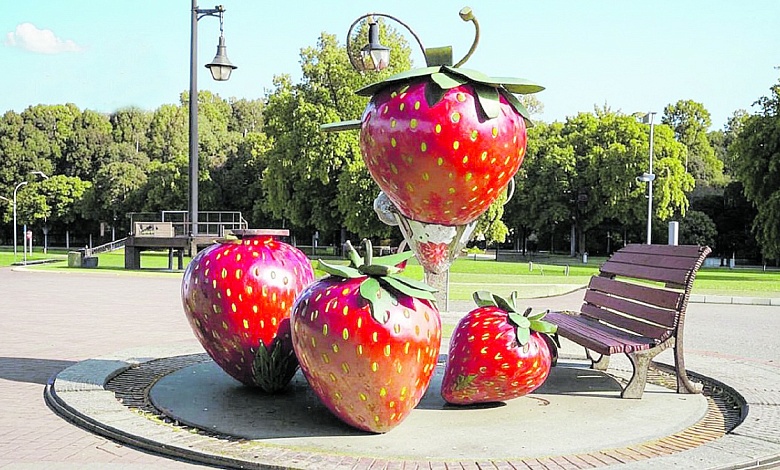 Скульптурная композиция, посвящённая клубнике: Стартовало голосование на лучшую идею  