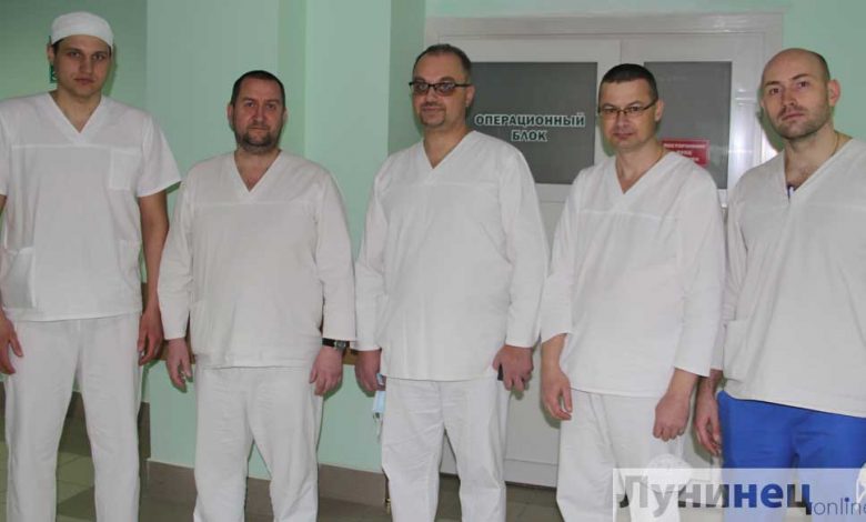 Мастер-класс для лунинецких хирургов и гинекологов провел наш земляк Юрий Слободин