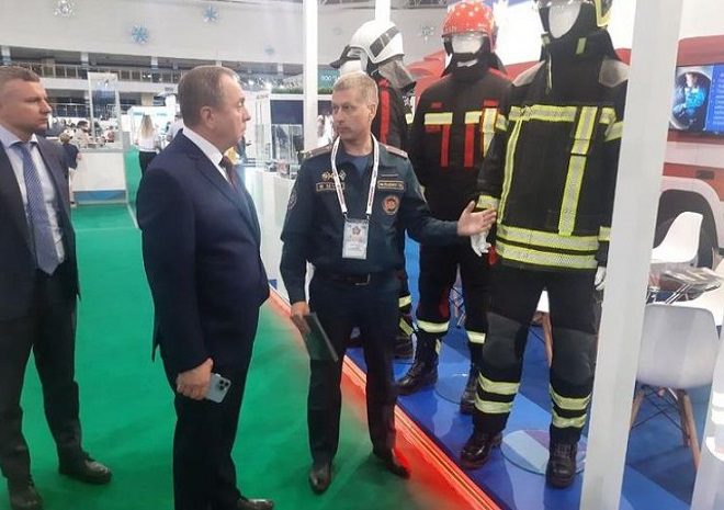 Министра иностранных дел Беларуси заинтересовала продукция предприятия Лунинецкого района
