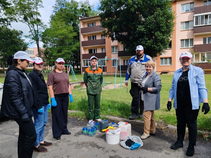 Совместную инициативу реализовали в Лунинце
