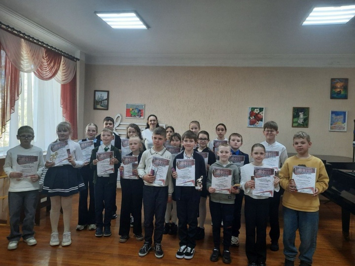 В Детской школе искусств Лунинца прошла районная музыкально-теоретическая олимпиада