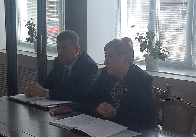 Руководитель Лунинецкого района и председатель Национального статистического комитета встретились с коллективом ОАО «Вульковский рассвет»