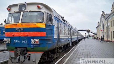 Изменение в движении поездов по станции «Лунинец» с 22 по 25 мая на Брест и Житковичи