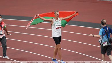 Олимпийскую бронзу в прыжках в высоту завоевал белорус Максим Недосеков