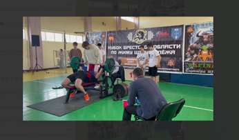 Очень сильные люди собрались в Лунинце