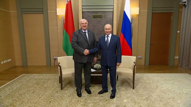 Хороший такой состоялся разговор! Лукашенко в резиденции Путина