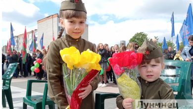 Микашевичи празднуют 76 годовщину Победы в Великой Отечественной войне
