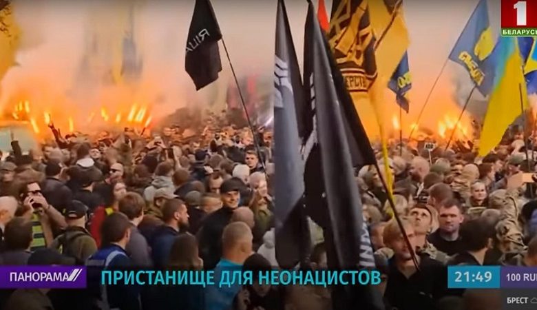 Пристанище неонацистов. Кто зовет белорусов на улицы под лозунгами о мире и пацифизме? (видео)