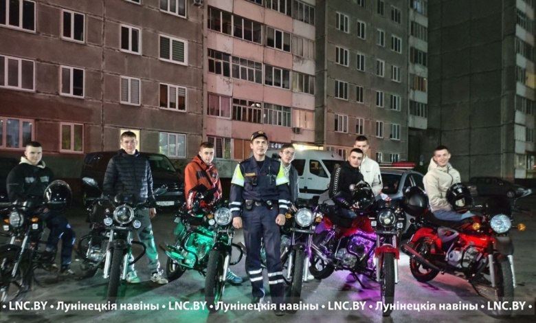 ГАИ взялась за мотоциклистов по всей Беларуси