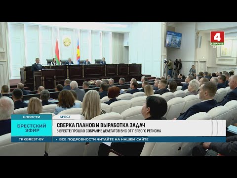 В Бресте сверили планы и поставили задачи | Делегаты ВНС