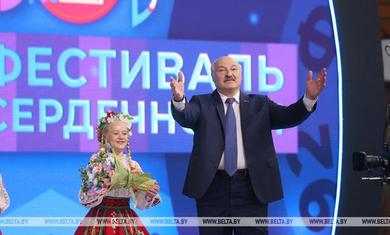Александр Лукашенко открыл XXX «фестиваль искусств «Славянский базар в Витебске»