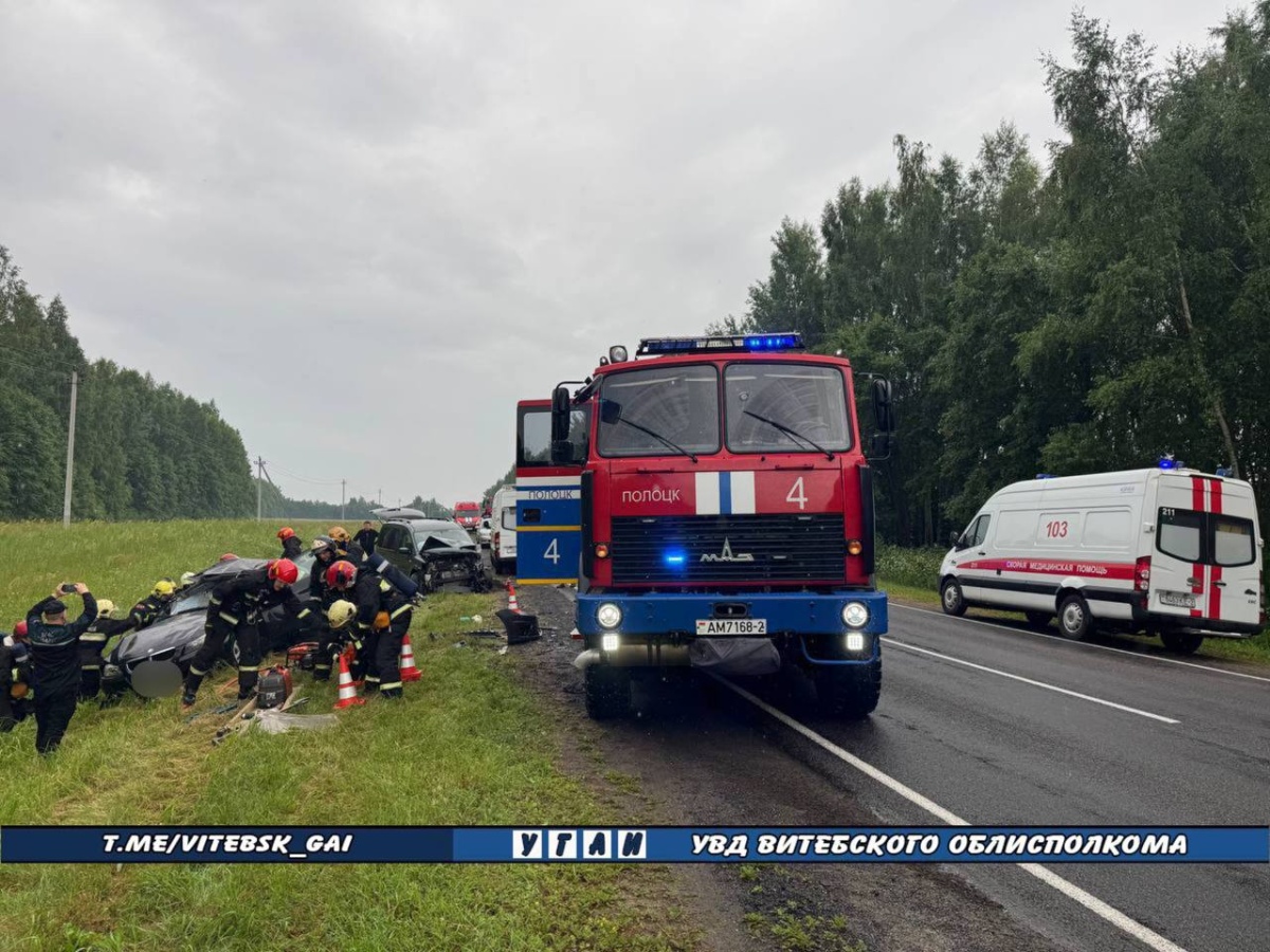 Девушка погибла в ДТП в Полоцком районе 