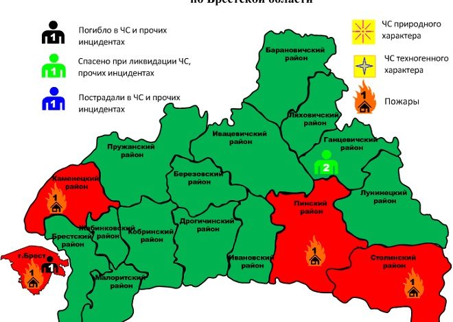 Брестская область: спасение рыбаков и четыре пожара за сутки с гибелью человека