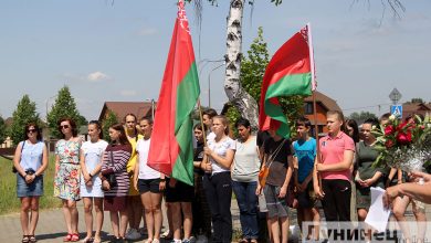 Лунинетчина присоединилась к Всебелорусской минуте молчания