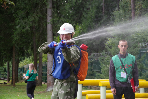 Белорусы поборются за звание "Лучших лесных пожарных"