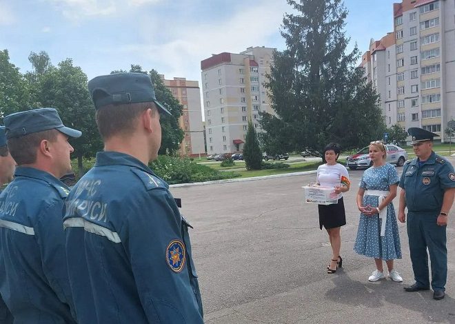 Акция «В школу с Добрым Сердцем» проходит в Лунинце