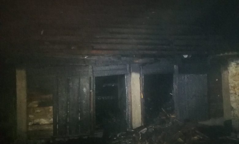 Два пожара за прошедшую ночь вспыхнули на Лунинетчине