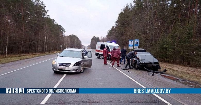 ДТП в Лунинецком районе