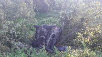 18-летняя водитель на Volkswagen вылетела в кювет в Пинском районе