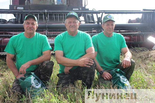 Жніво ў Лунінецкім раёне: тэмп задаюць дынастыі