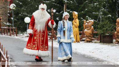 В Беловежской пуще можно пообщаться с Дедом Морозом
