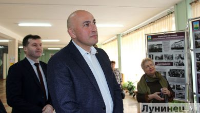 Марат Марков посетил СШ №2 г. Лунинца