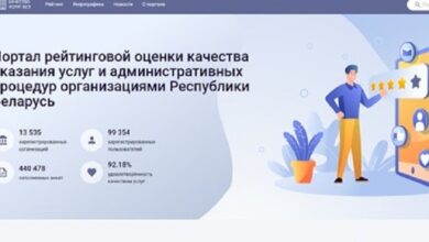 Портал рейтинговой оценки организаций работает в Беларуси