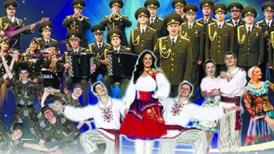 В Лунинце состоится концерт Академического ансамбля песни и танца Вооружённых Сил Республики Беларусь