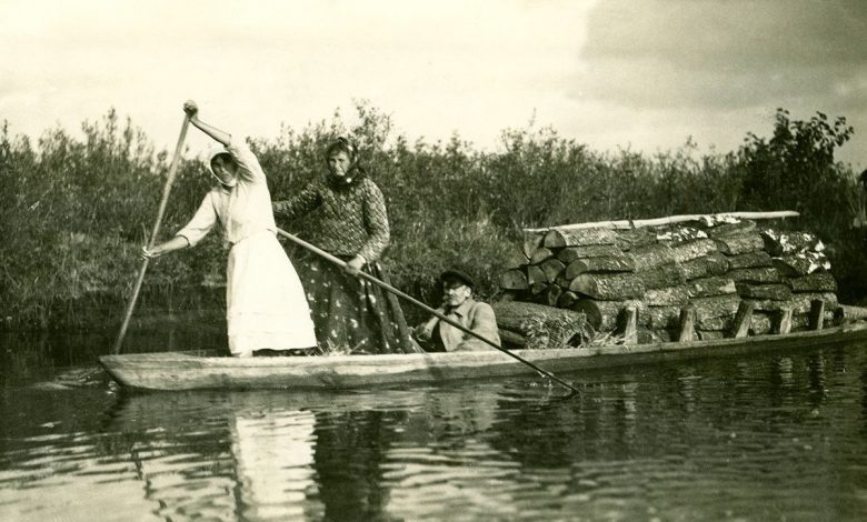 Унікальныя фотаздымкі беларускага Палесся