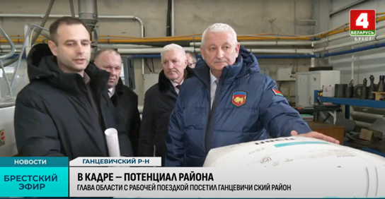 Что показали руководителю Брестской области в  районе Припятского Полесья