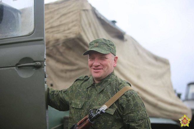 Военные сборы: Александр Вечерко из Вульки-2 Лунинецкого района