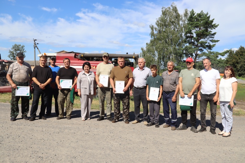 Рекордный урожай ожидают в сельхозорганизациях Лунинецкого района 