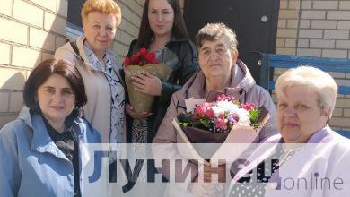 Профсоюз поздравляет с юбилеем Анну Богданец (Лунинецкий район)