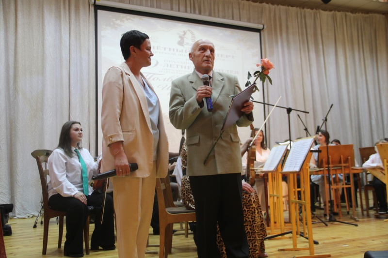 В Лунинце отметили 50-летие Образцового оркестра народных инструментов