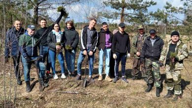 Сотрудники Лунинецкого РОВД присоединились к акции «Неделя леса»